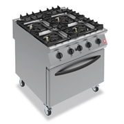 Falcon F900 Four Burner Oven Range on Castors Gas G9184